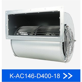 Krubo-double-inlet-centrifugal-blower-K-AC146-D400-18